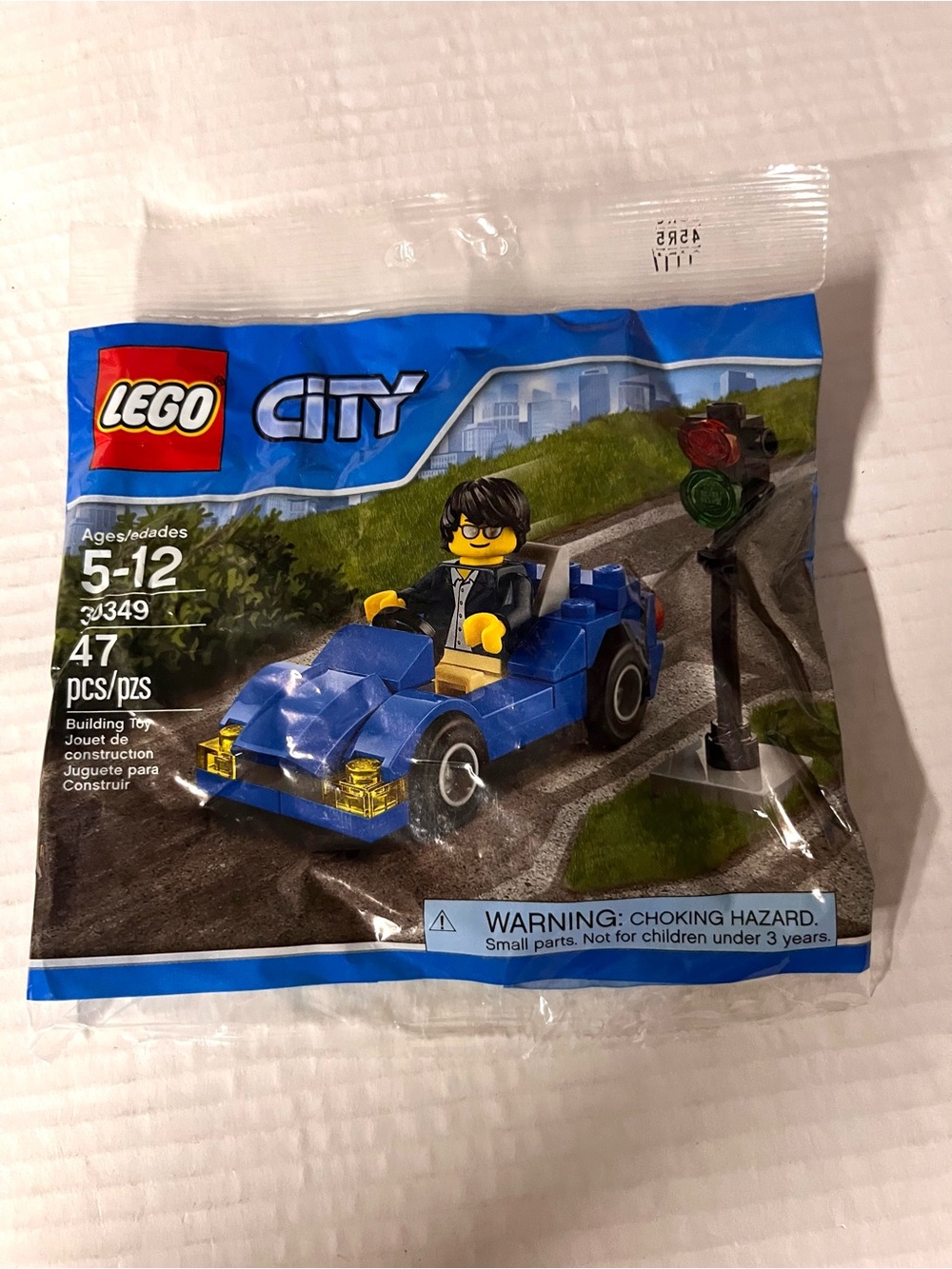 LEGO City 30349 Sports Car 47 pcs Polybag 2016 Brand New